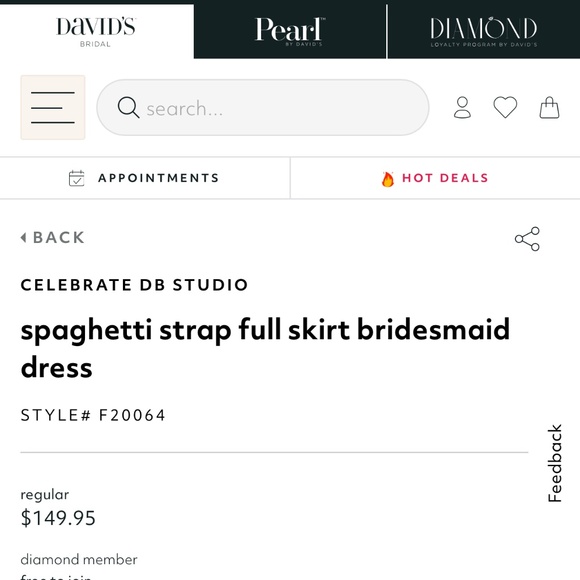 Bridesmaids Dress - Picture 2 of 2